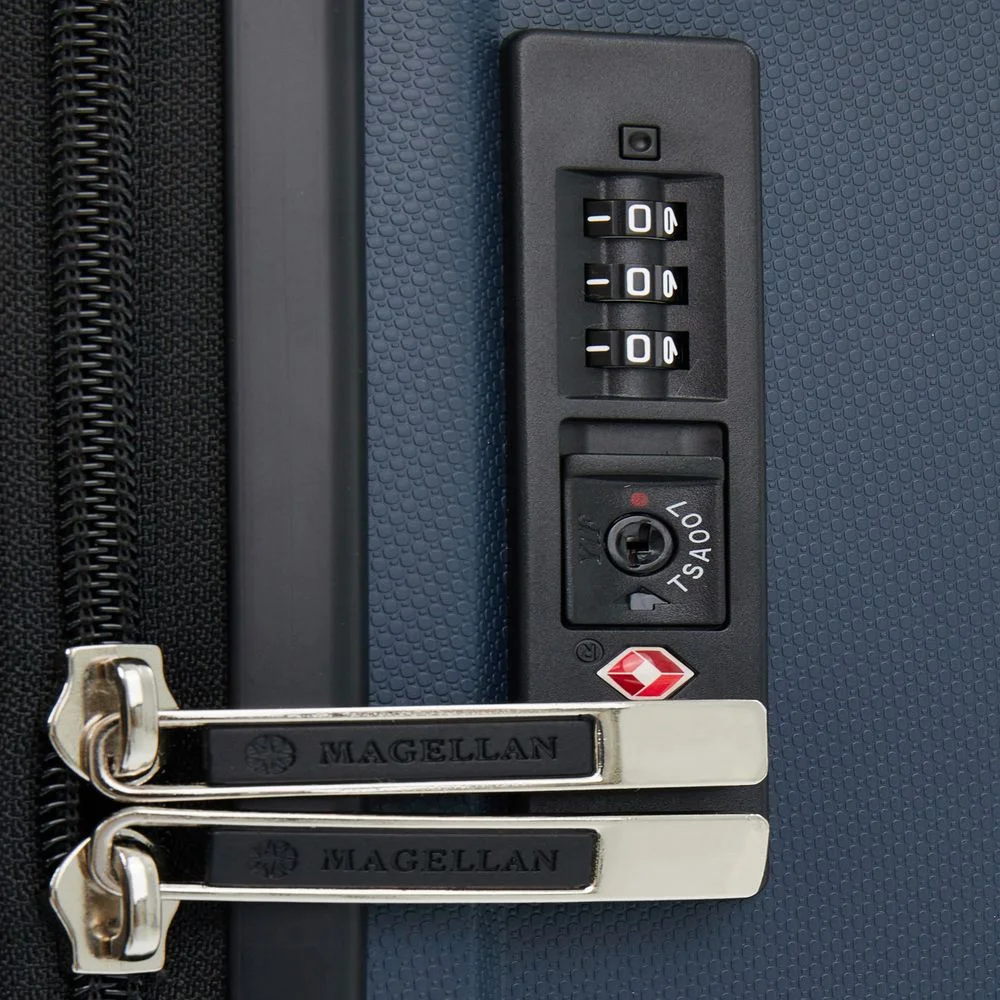 Чемодан Santiago M, темно-синий - фото 6