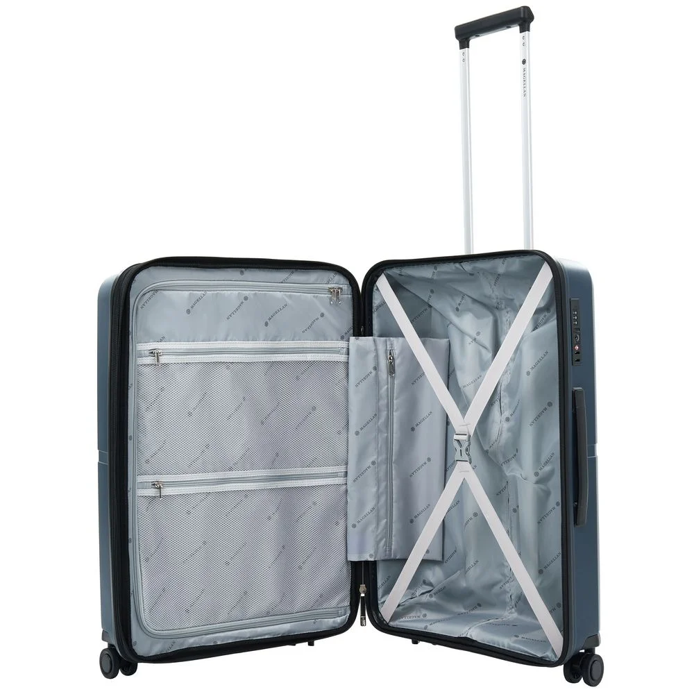 Чемодан Santiago M, темно-синий - фото 8