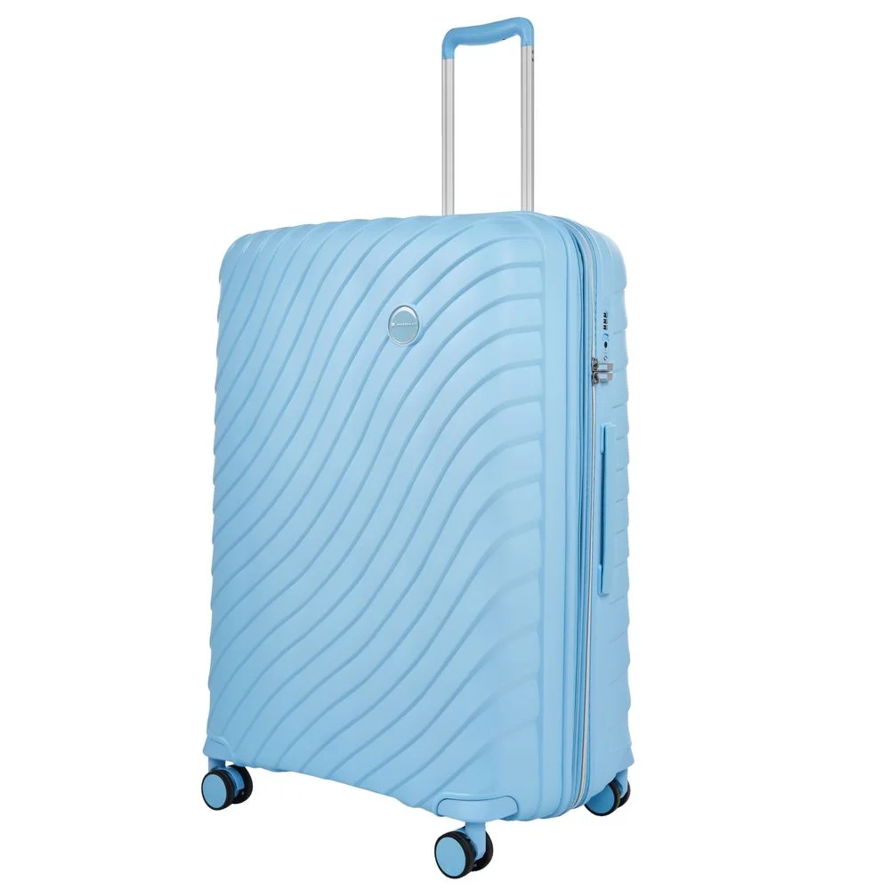 Чемодан Victoria L голубой - фото 2