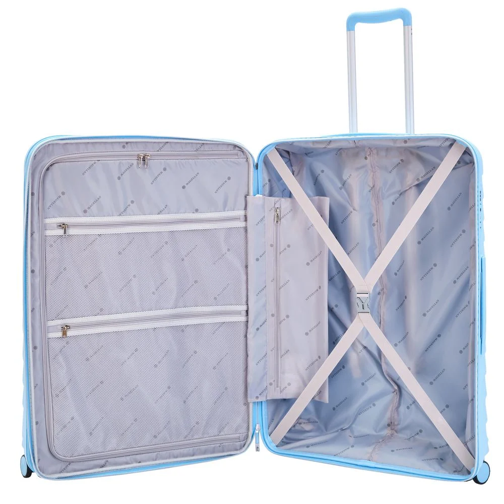 Чемодан Victoria L голубой - фото 6