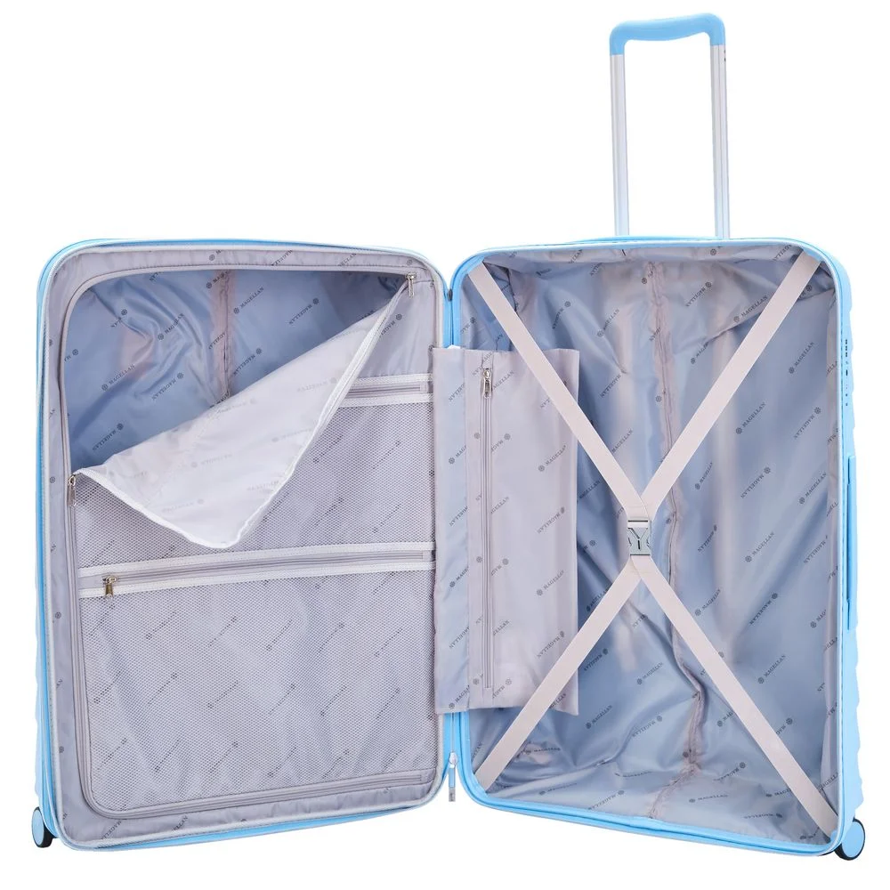 Чемодан Victoria L голубой - фото 7