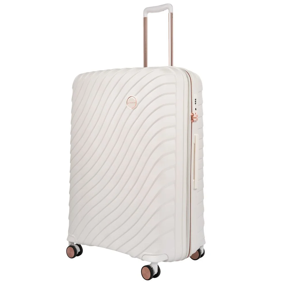 Чемодан Victoria L белый - фото 2