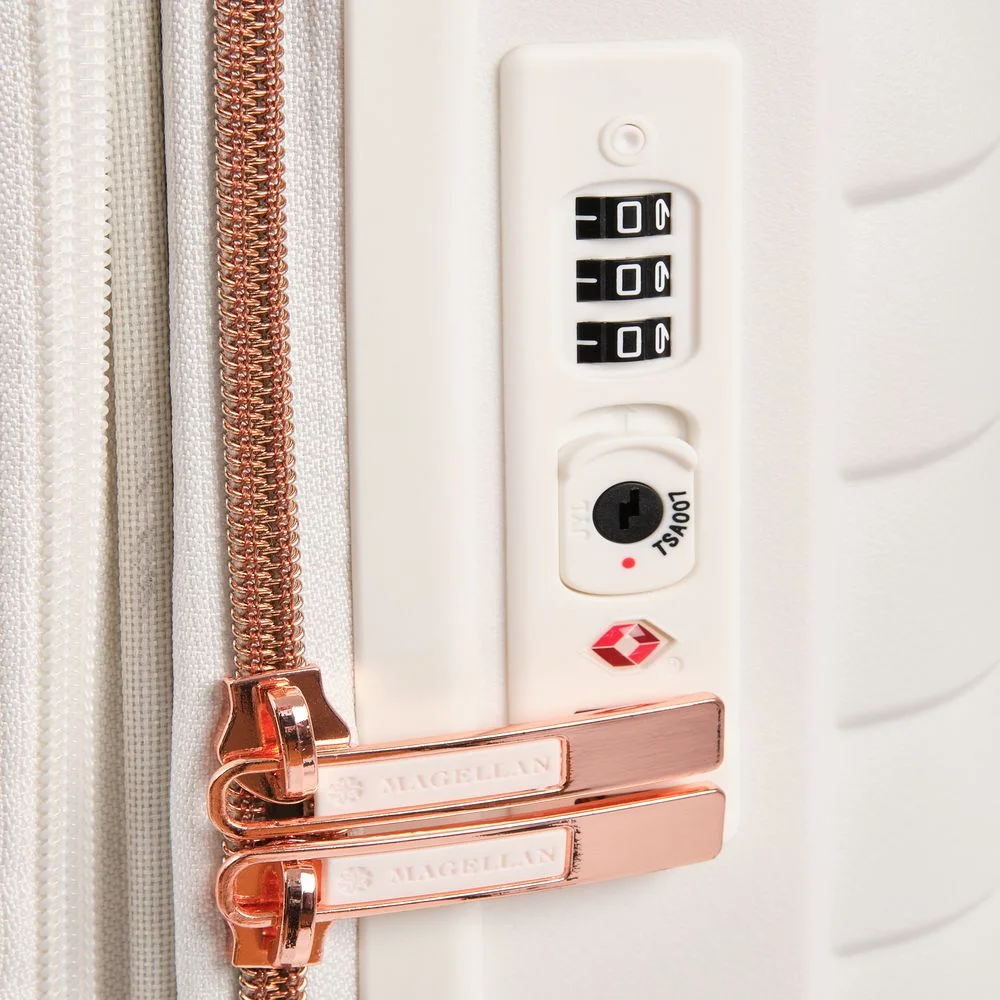 Чемодан Victoria L белый - фото 5