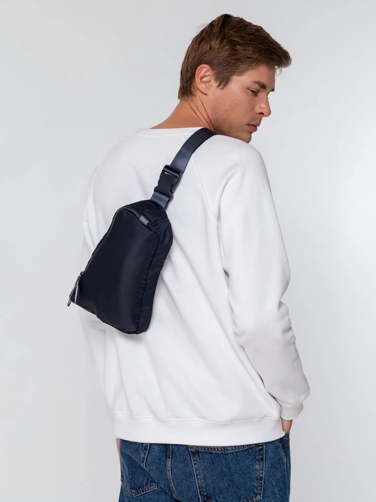 Поясная сумка coolStuff кобальт темно-синяя - фото 9