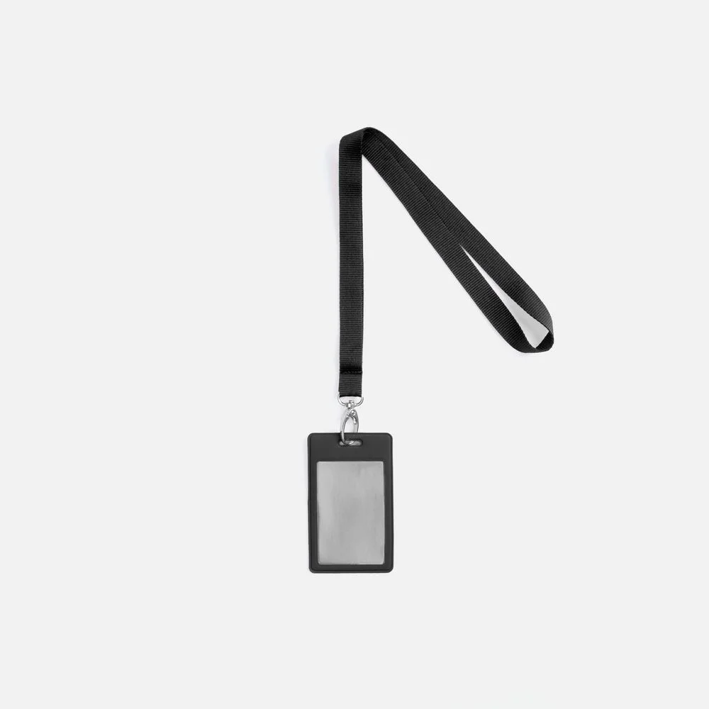 Лента для бейджа Pin черная - фото 2