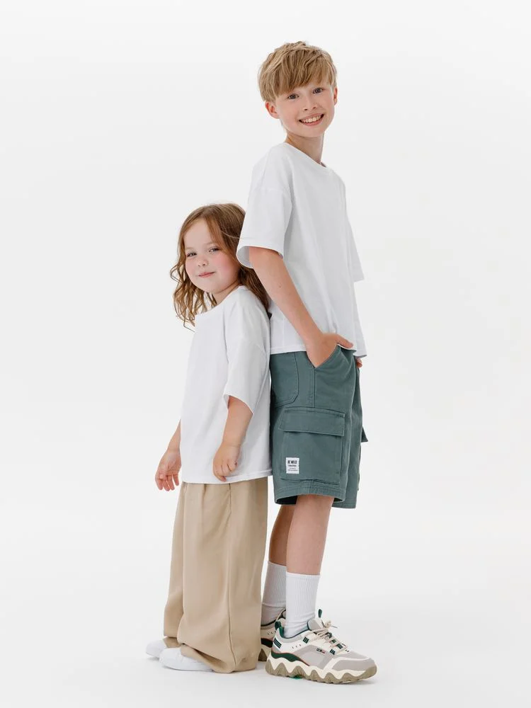 Футболка детская оверсайз Teezer белая - фото 11