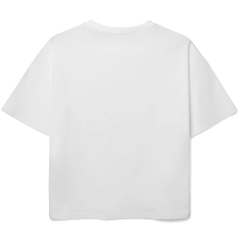 Футболка детская оверсайз Teezer белая - фото 2