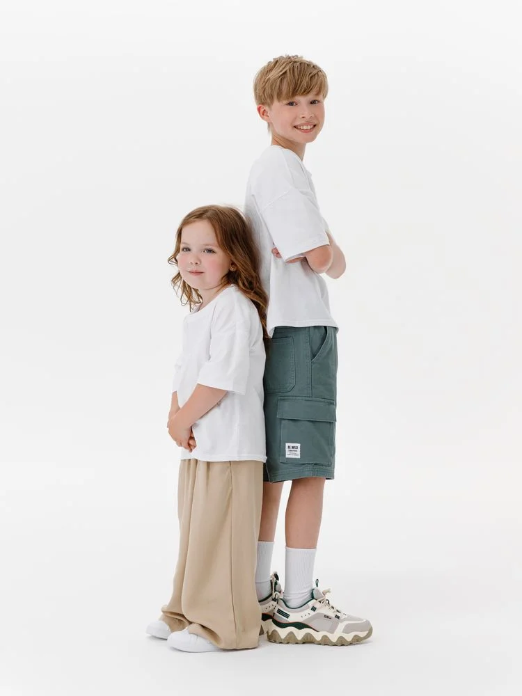 Футболка детская оверсайз Teezer белая - фото 9