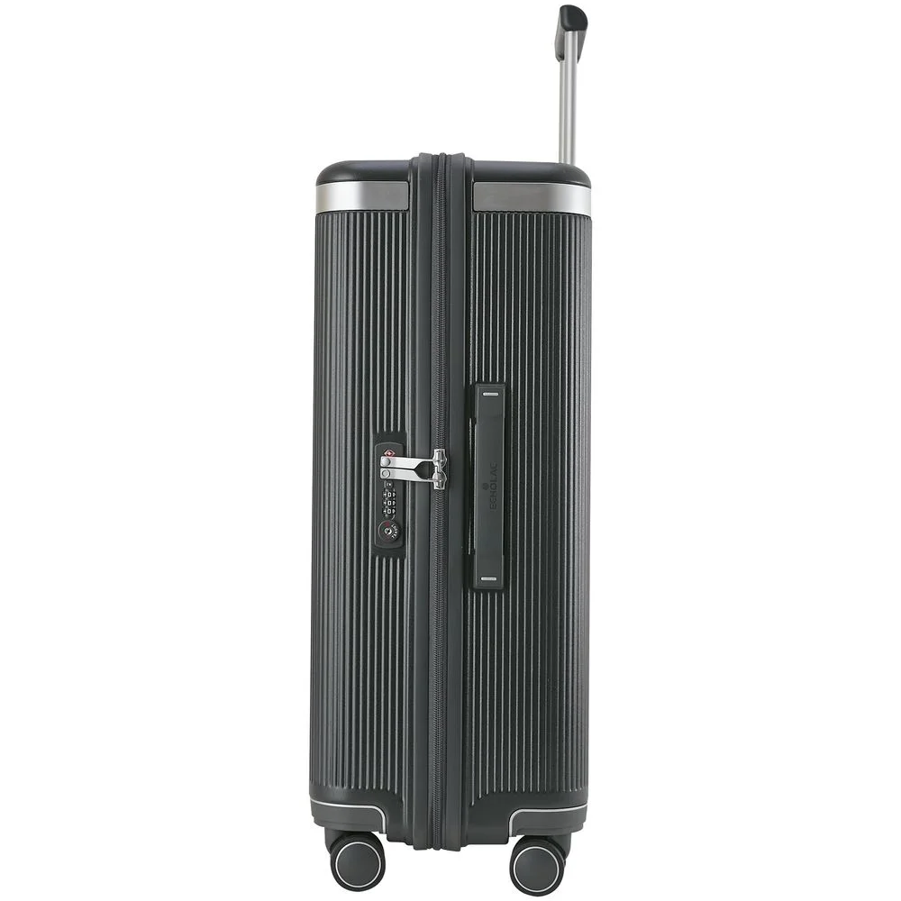 Чемодан Dynasty L темно-серый - фото 4