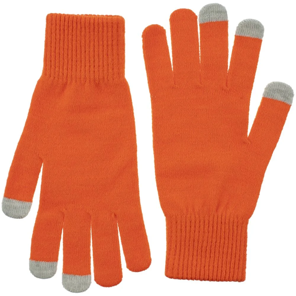 Перчатки сенсорные Urban Flow, оранжевые - фото 2