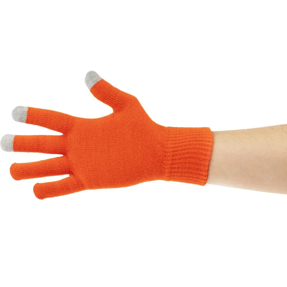 Перчатки сенсорные Urban Flow, оранжевые - фото 3