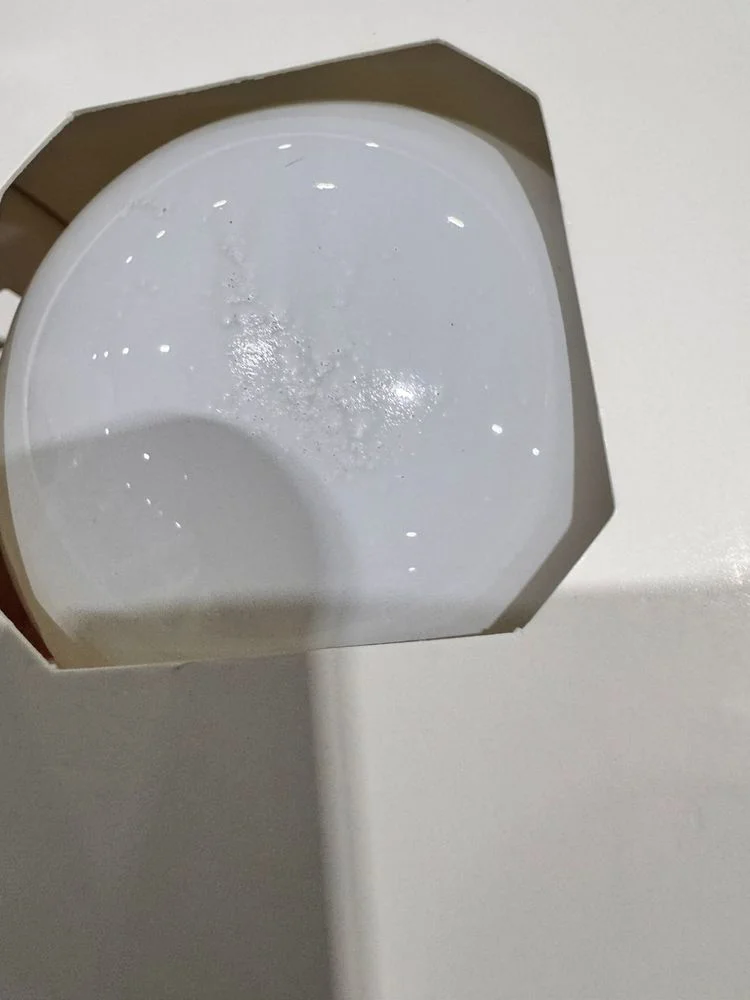 Оформительский шар Finery 8 см глянцевый белый - фото 3