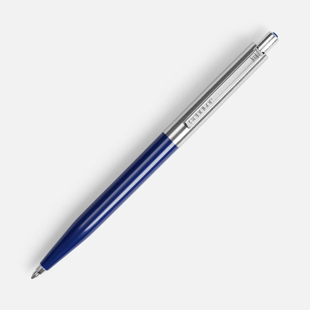 Ручка шариковая Senator Point Metal ver.2 темно-синяя - фото 2