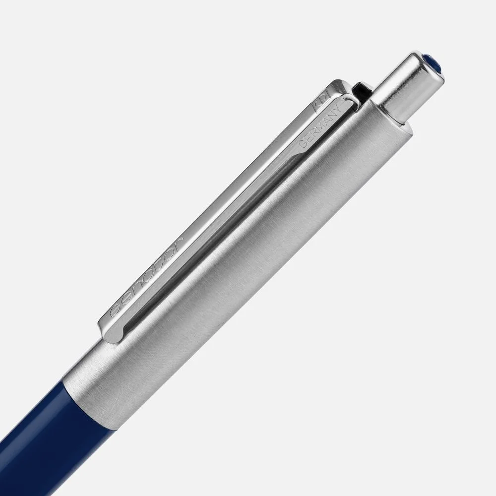 Ручка шариковая Senator Point Metal ver.2 темно-синяя - фото 3
