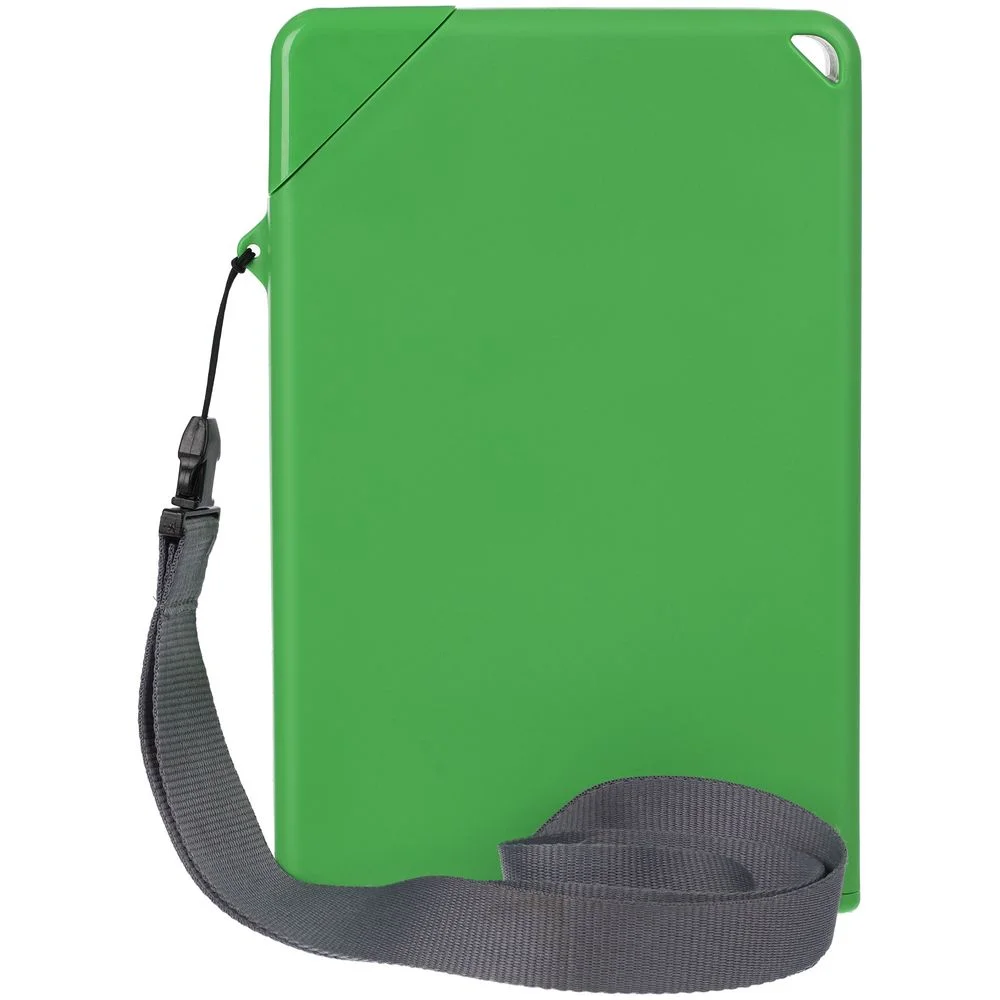 Плоская бутылка для воды Flacon зеленая - фото 2