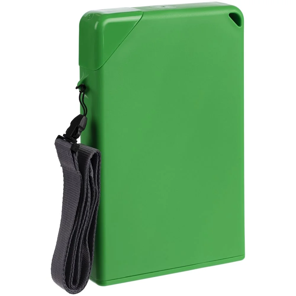 Плоская бутылка для воды Flacon зеленая - фото 3