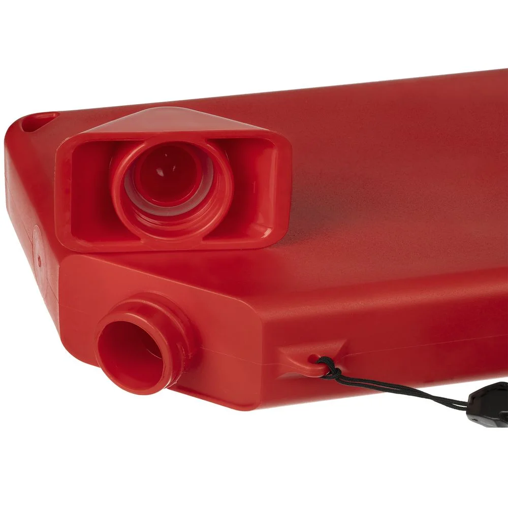 Плоская бутылка для воды Flacon красная - фото 6