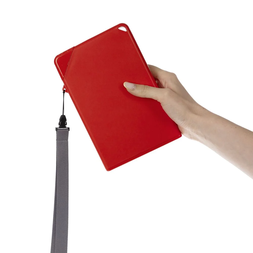 Плоская бутылка для воды Flacon красная - фото 7