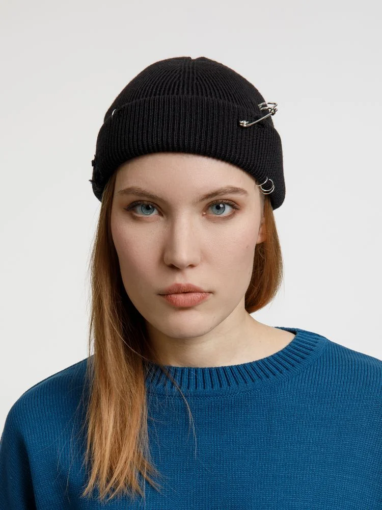 Шапка Pricker черная - фото 10