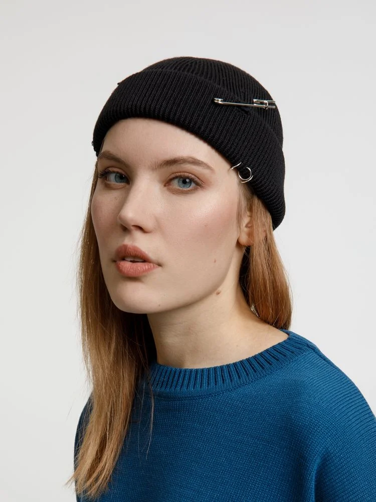 Шапка Pricker черная - фото 11
