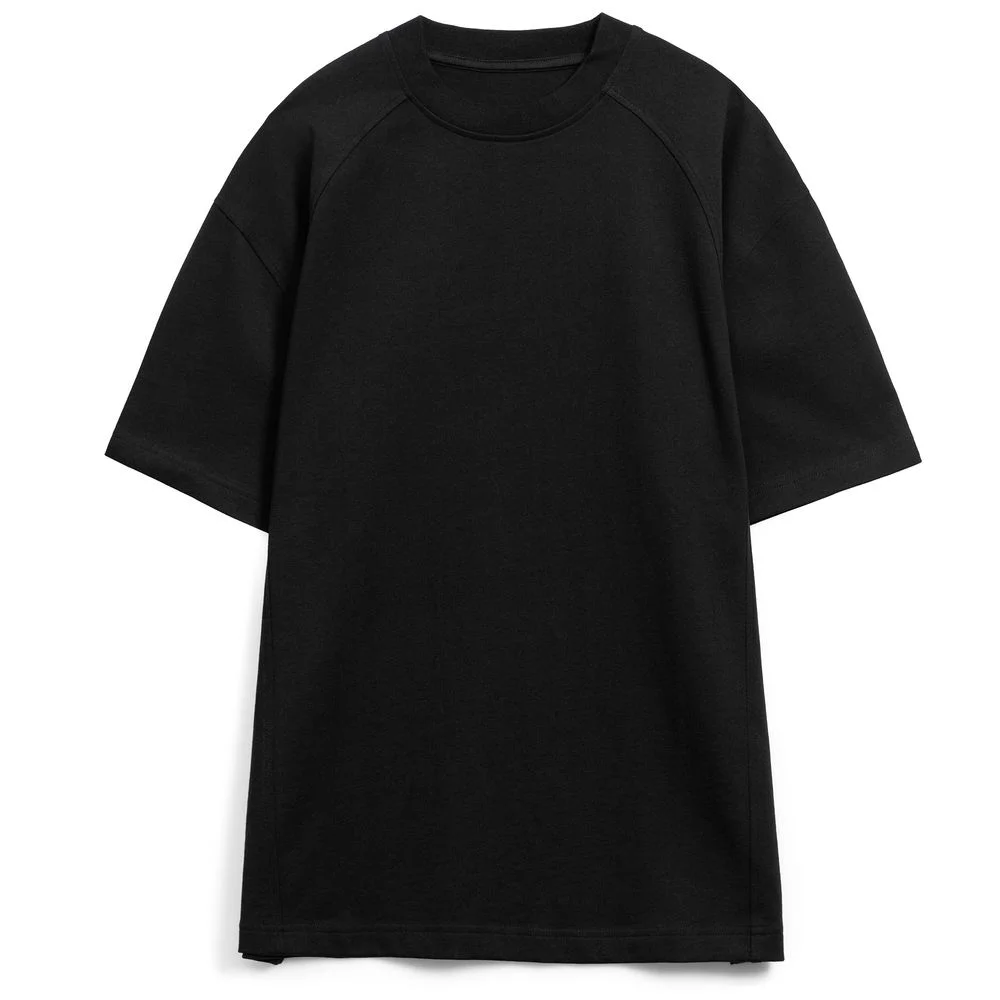 Футболка оверсайз унисекс Sideline, черная - фото 2