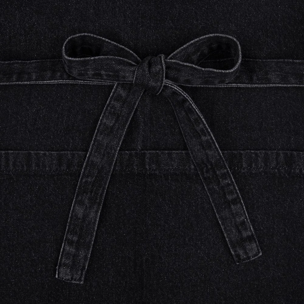 Фартук джинсовый E2, черный - фото 4