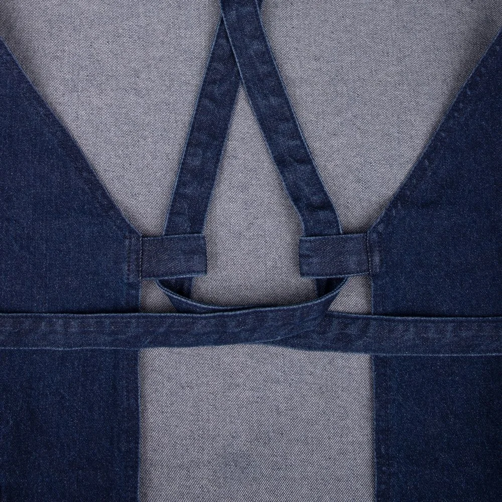 Фартук джинсовый E2, синий - фото 9