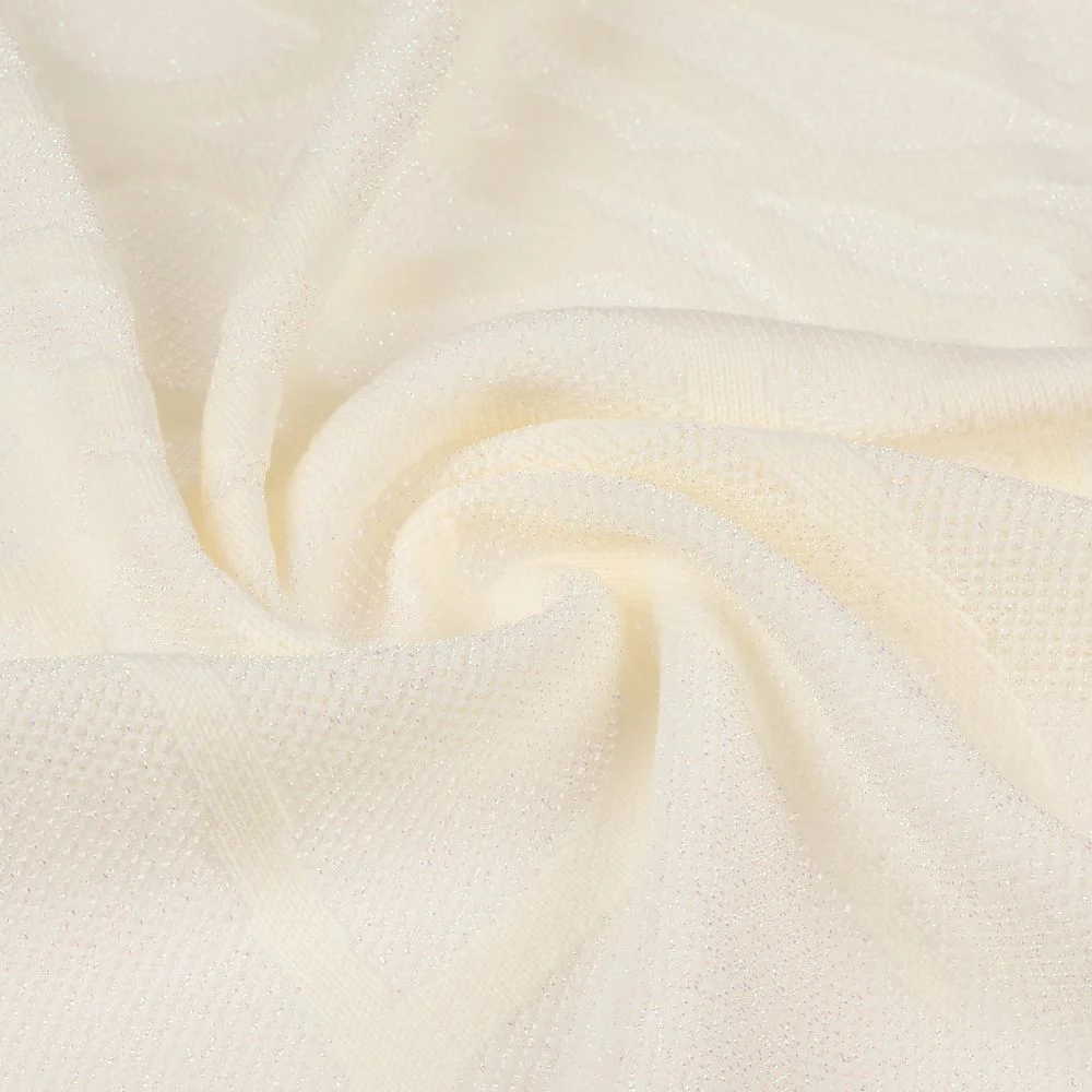 Плед Serpentica, молочный с люрексом - фото 4