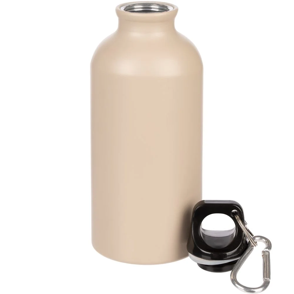 Бутылка для воды Кронос Kronos 400мл светло-бежевая - фото 2