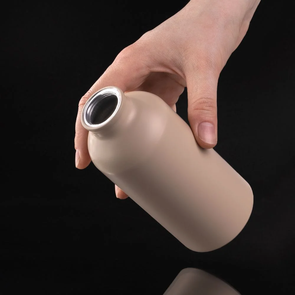 Бутылка для воды Кронос Kronos 400мл светло-бежевая - фото 6