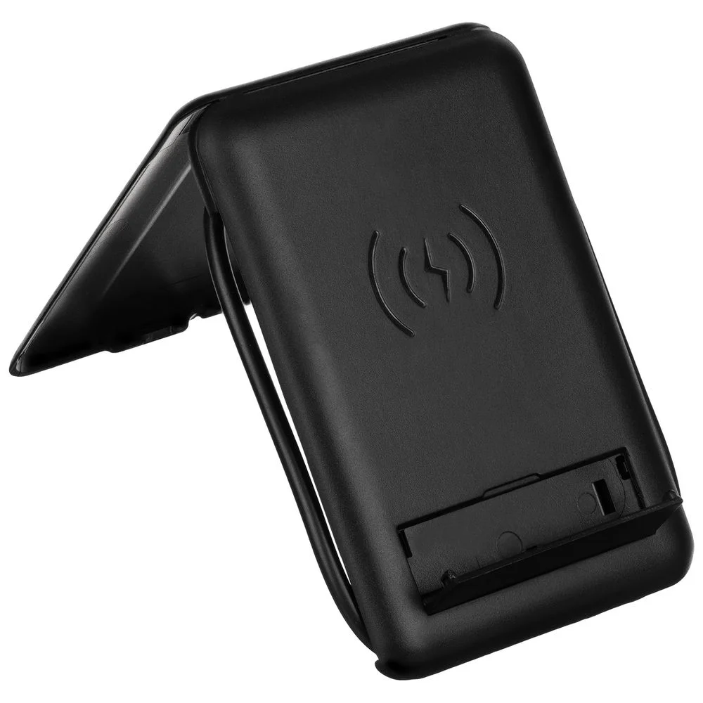 Органайзер с беспроводной зарядкой и набором адаптеров Octopod, черный - фото 4