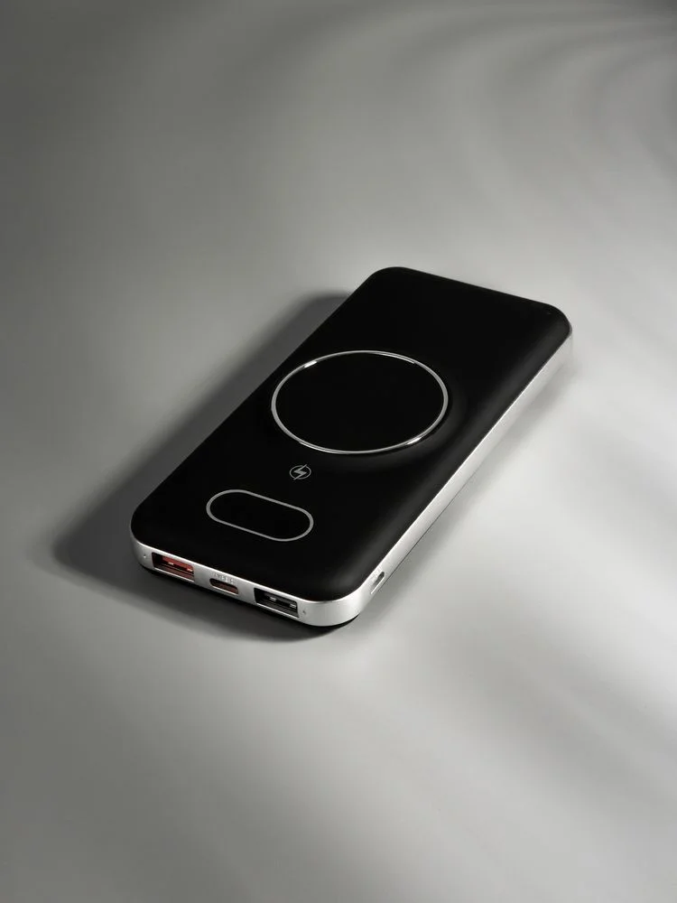 Внешний аккумулятор Omni Pro 10000 мАч черный - фото 11