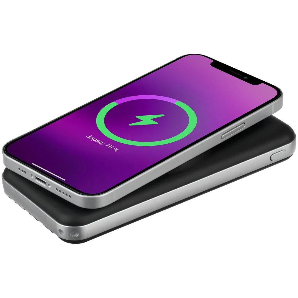 Внешний аккумулятор Omni Pro 10000 мАч черный - фото 6