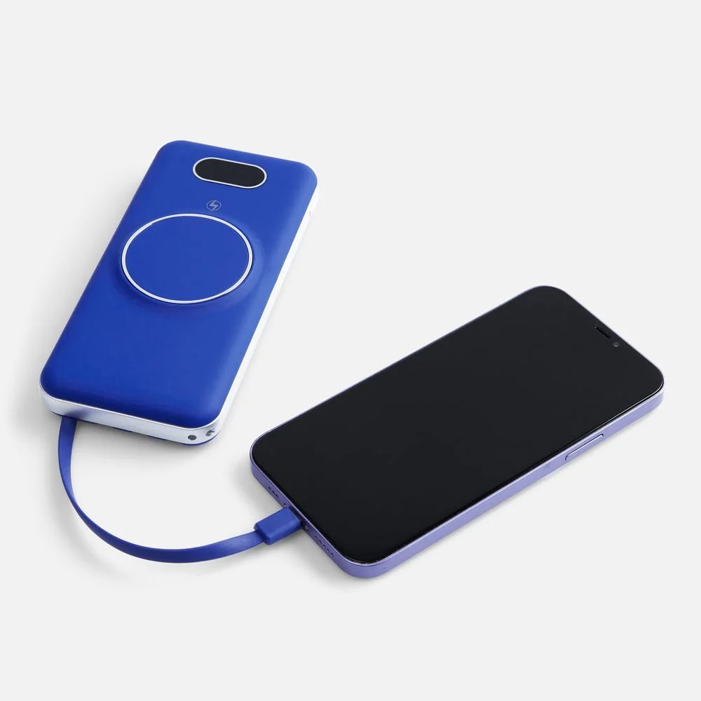 Внешний аккумулятор Omni Pro 10000 мАч, синий - фото 6