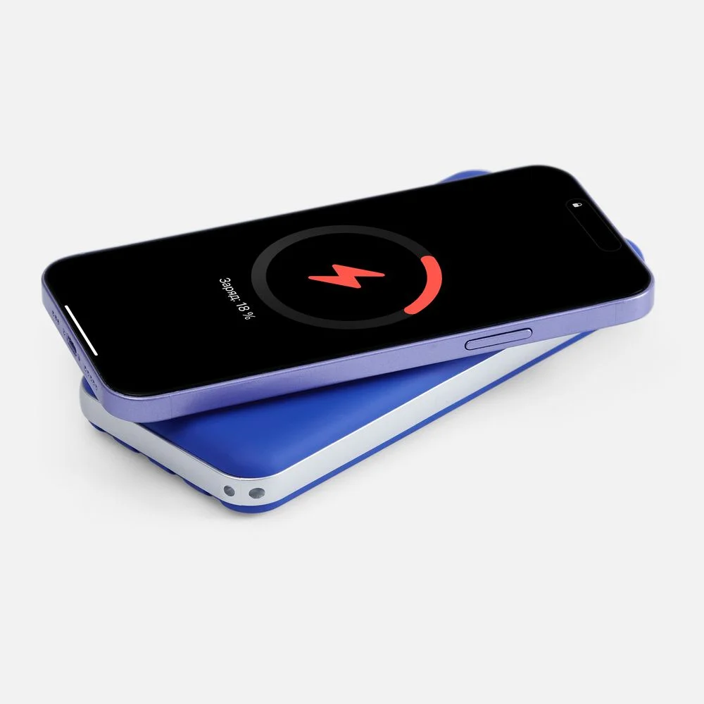 Внешний аккумулятор Omni Pro 10000 мАч, синий - фото 9