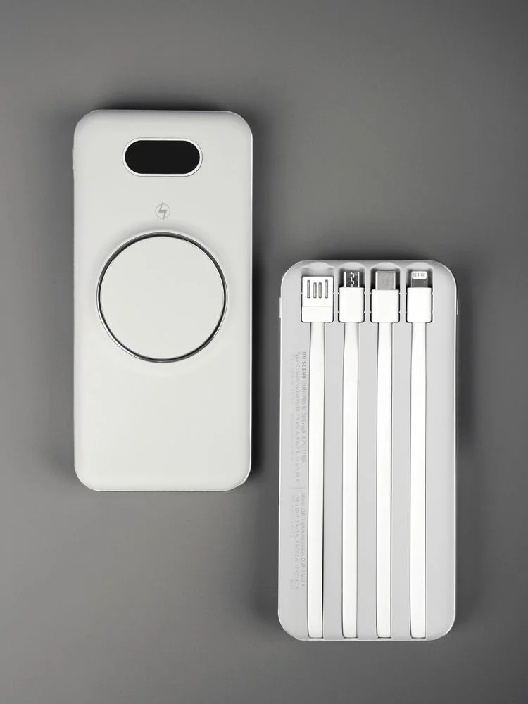 Внешний аккумулятор Omni Pro 10000 мАч белый - фото 10