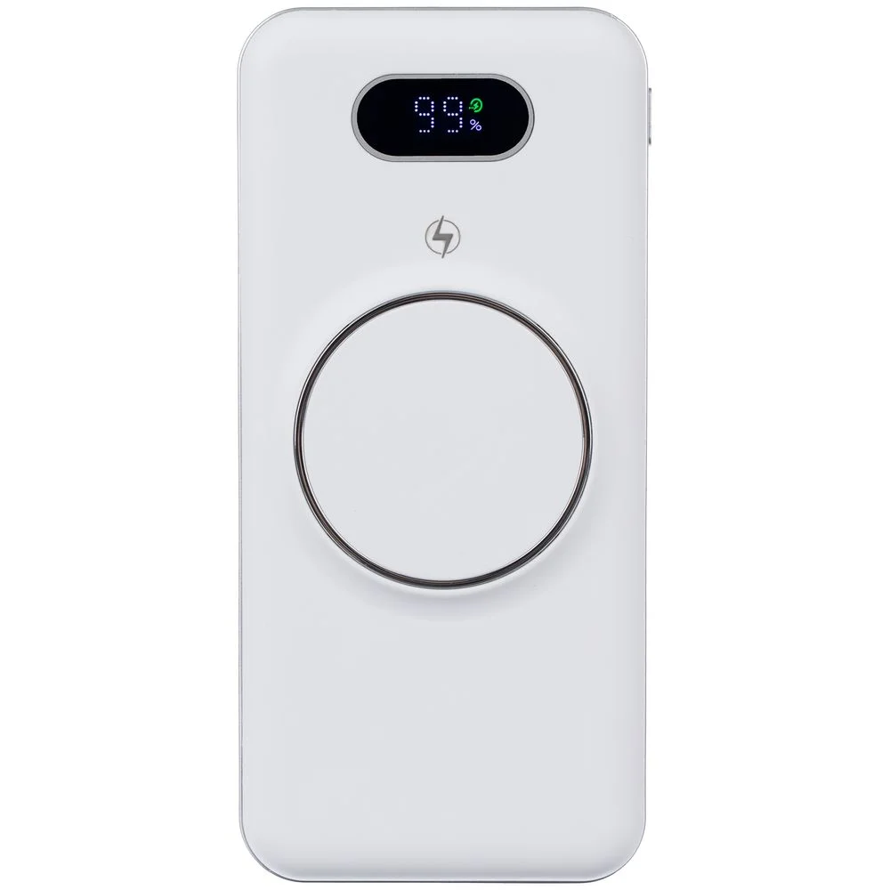 Внешний аккумулятор Omni Pro 10000 мАч белый - фото 2