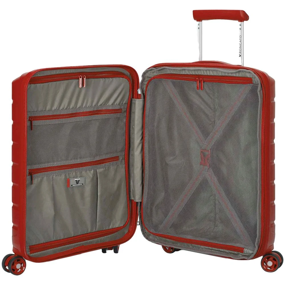 Чемодан Butterfly S красный - фото 5