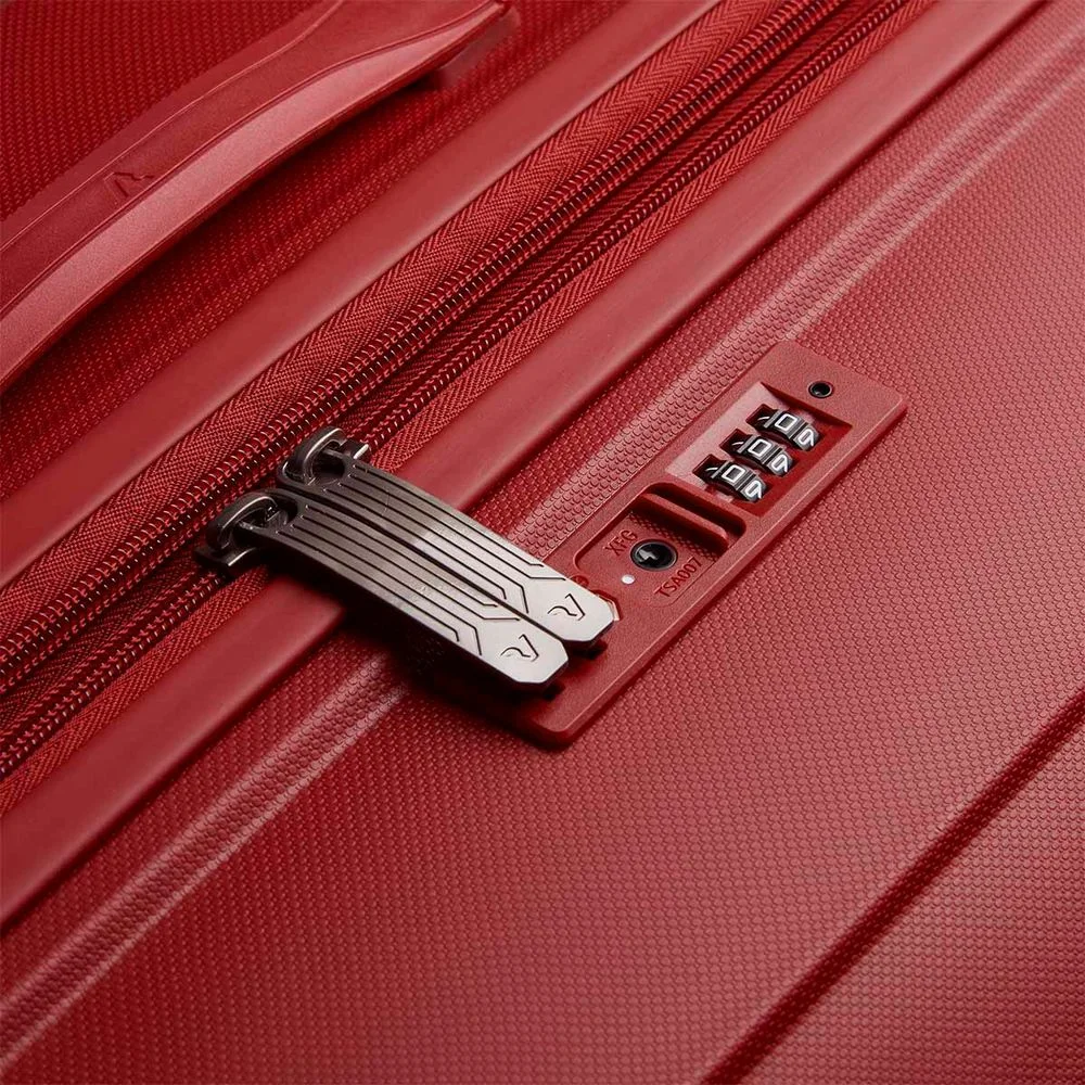 Чемодан Butterfly S красный - фото 8