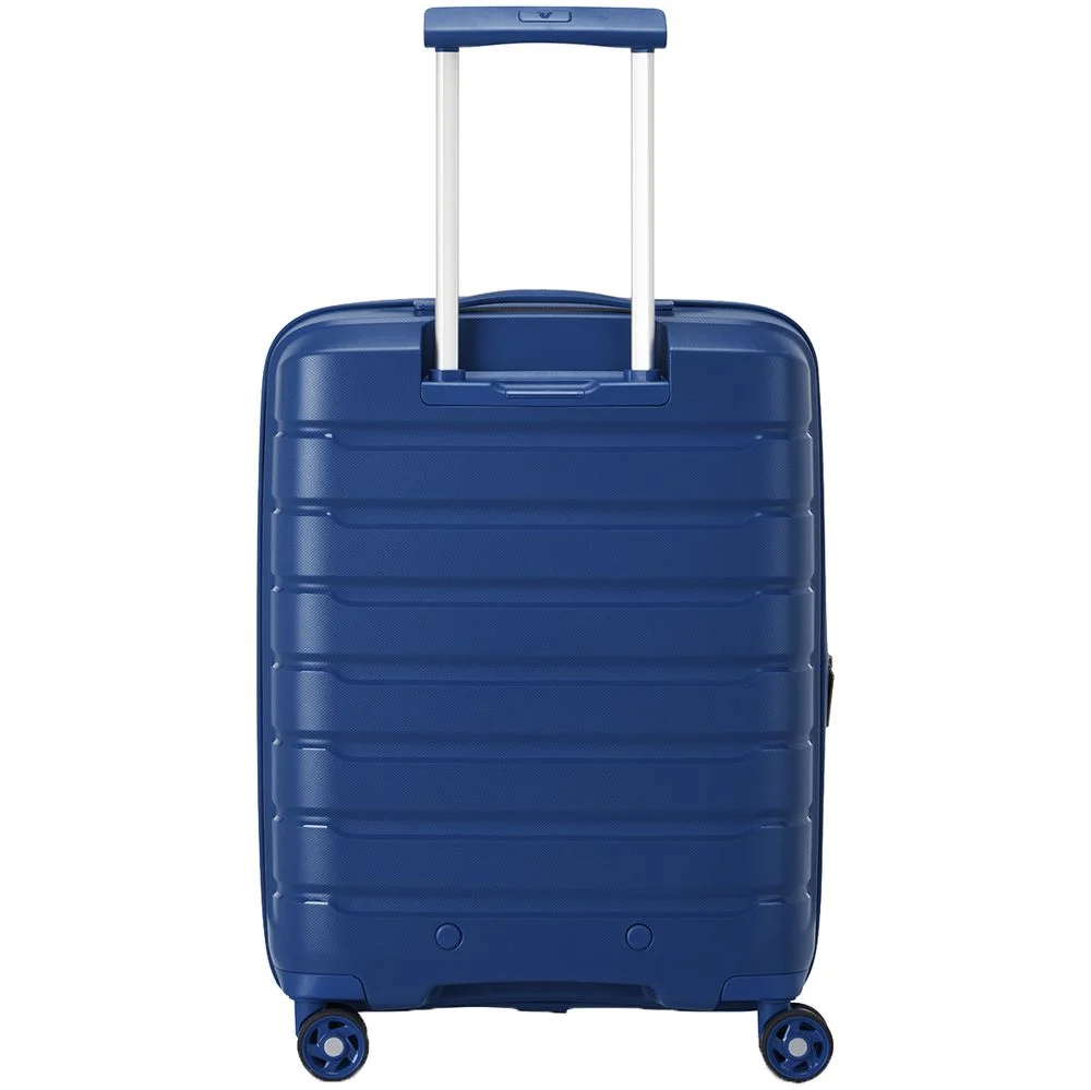 Чемодан Butterfly S синий - фото 3