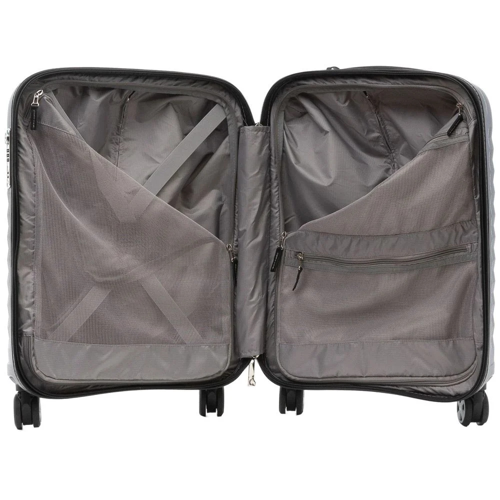 Чемодан E-Lite S черный - фото 2