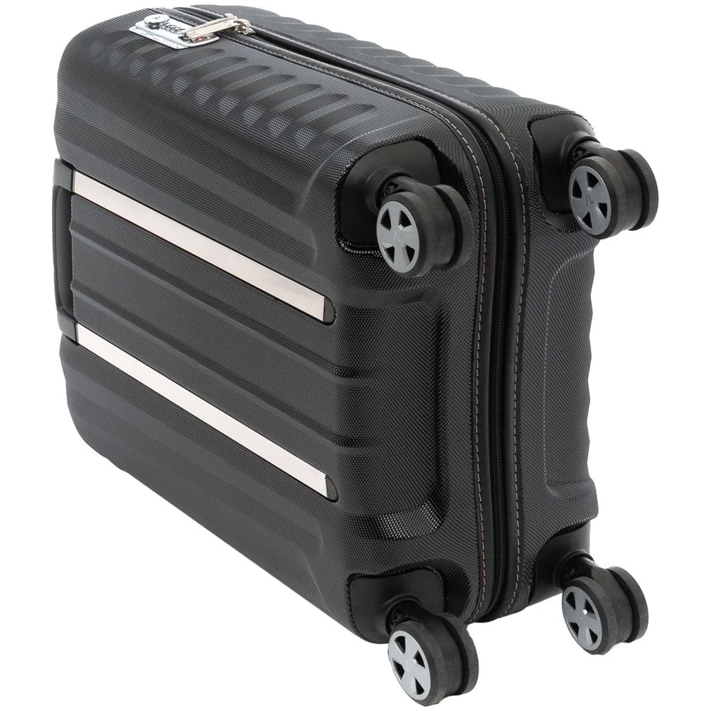 Чемодан E-Lite S черный - фото 4