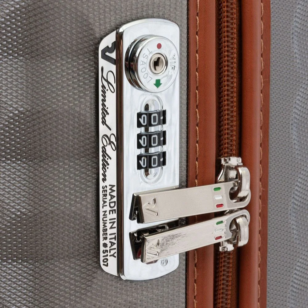 Чемодан E-Lite S бежевый - фото 6