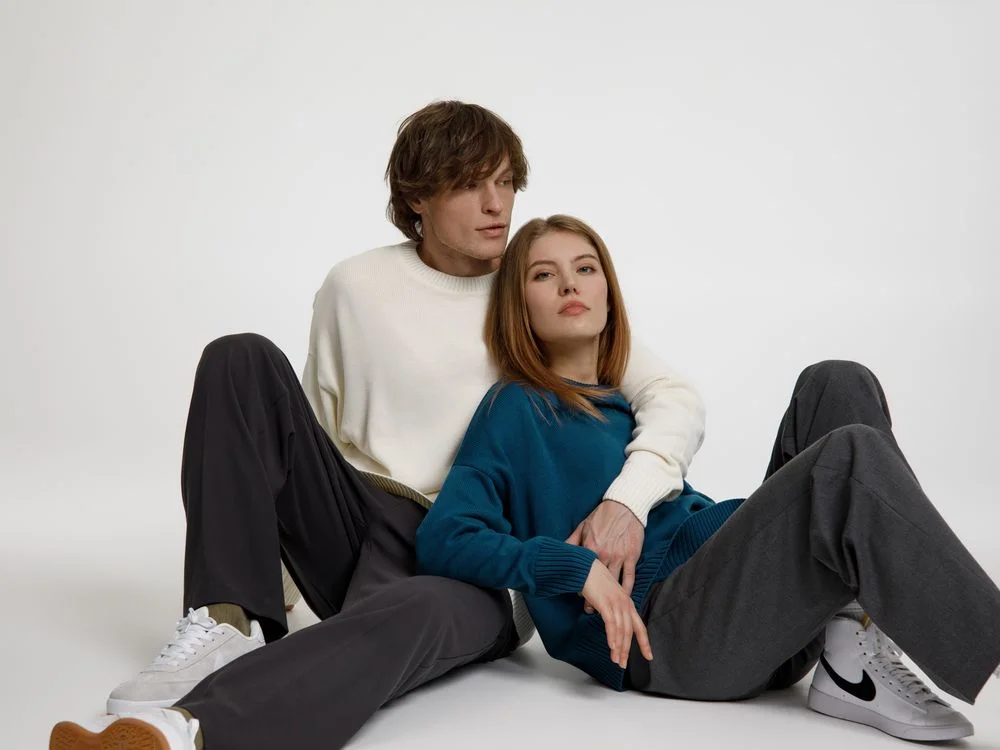 Джемпер оверсайз унисекс Stated в сумке белый молочный - фото 11