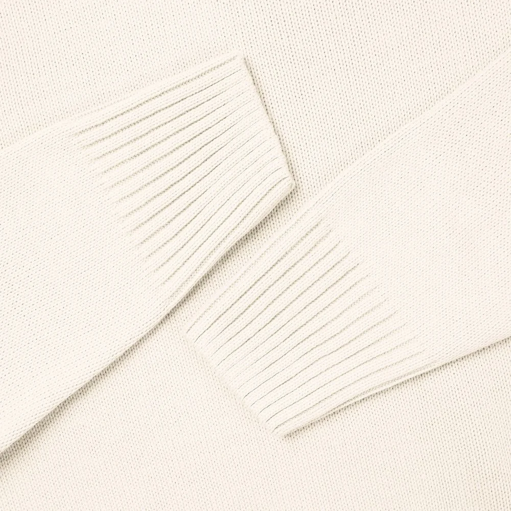 Джемпер оверсайз унисекс Stated в сумке белый молочный - фото 3