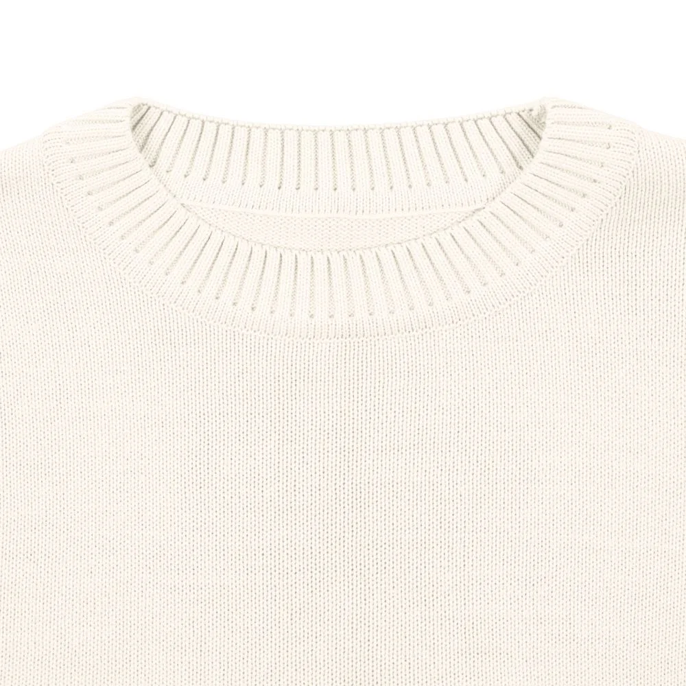 Джемпер оверсайз унисекс Stated в сумке белый молочный - фото 5