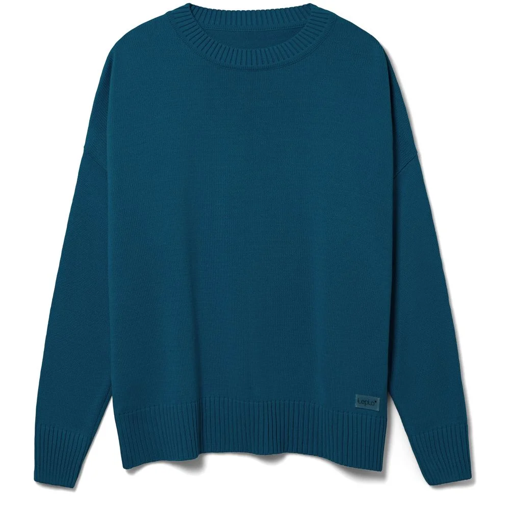 Джемпер оверсайз унисекс Stated в сумке морская волна