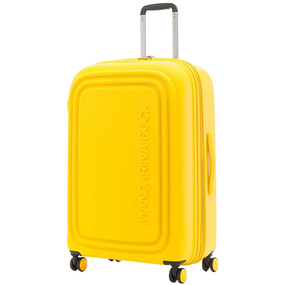 Чемодан Logoduck L желтый - фото 2