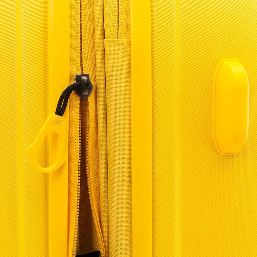 Чемодан Logoduck L желтый - фото 8