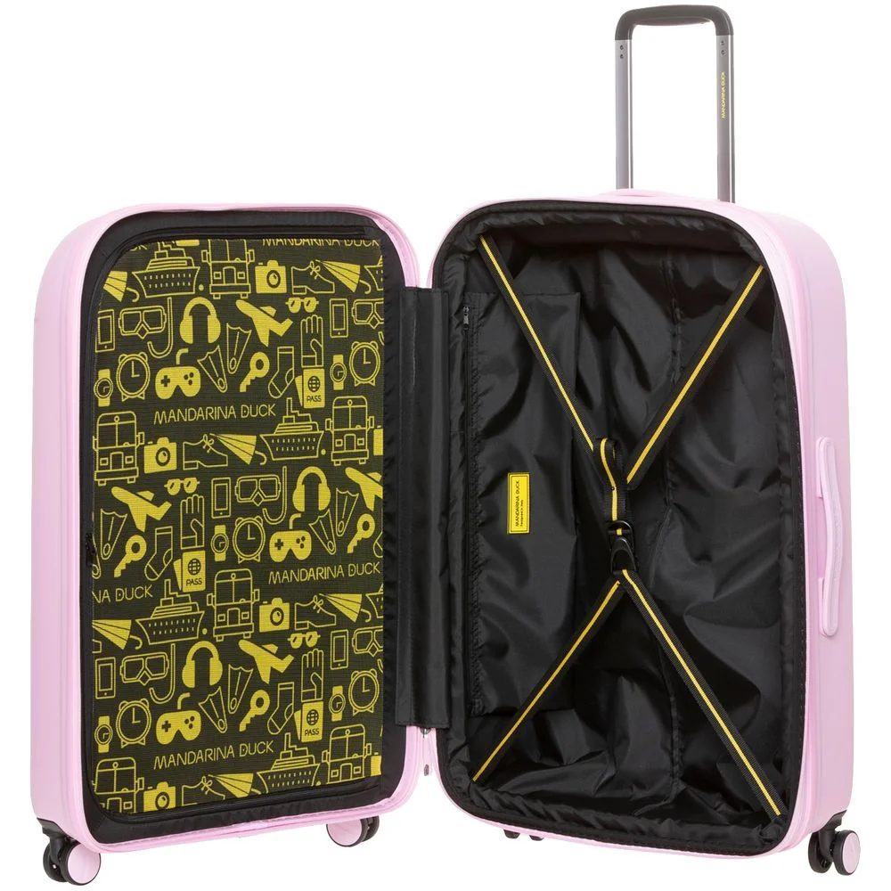 Чемодан Logoduck L розовый - фото 4